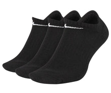 Load image into Gallery viewer, Nike No Show 3-Pack Mens Trainning Socks - 010 BLACK/WHITE/L
                        
                       - 3
