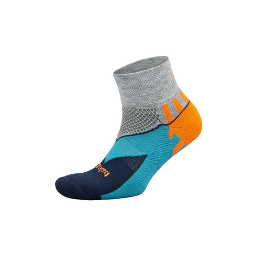 Balega Enduro Quarter Unisex Running Socks 1 - Mid-grey/Ink/XL