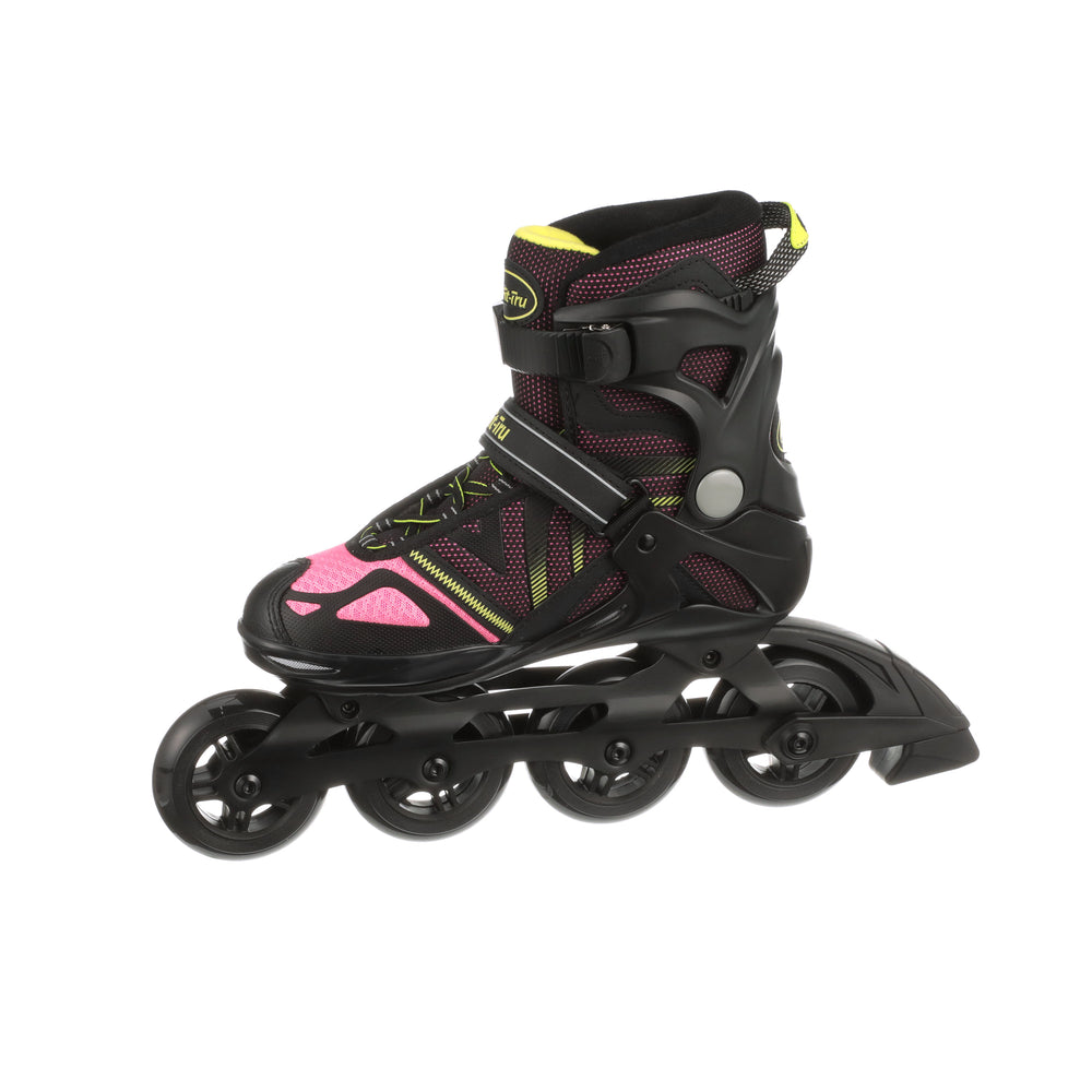 Fit-Tru Cruze 84 Pink Womens Inline Skates - 21