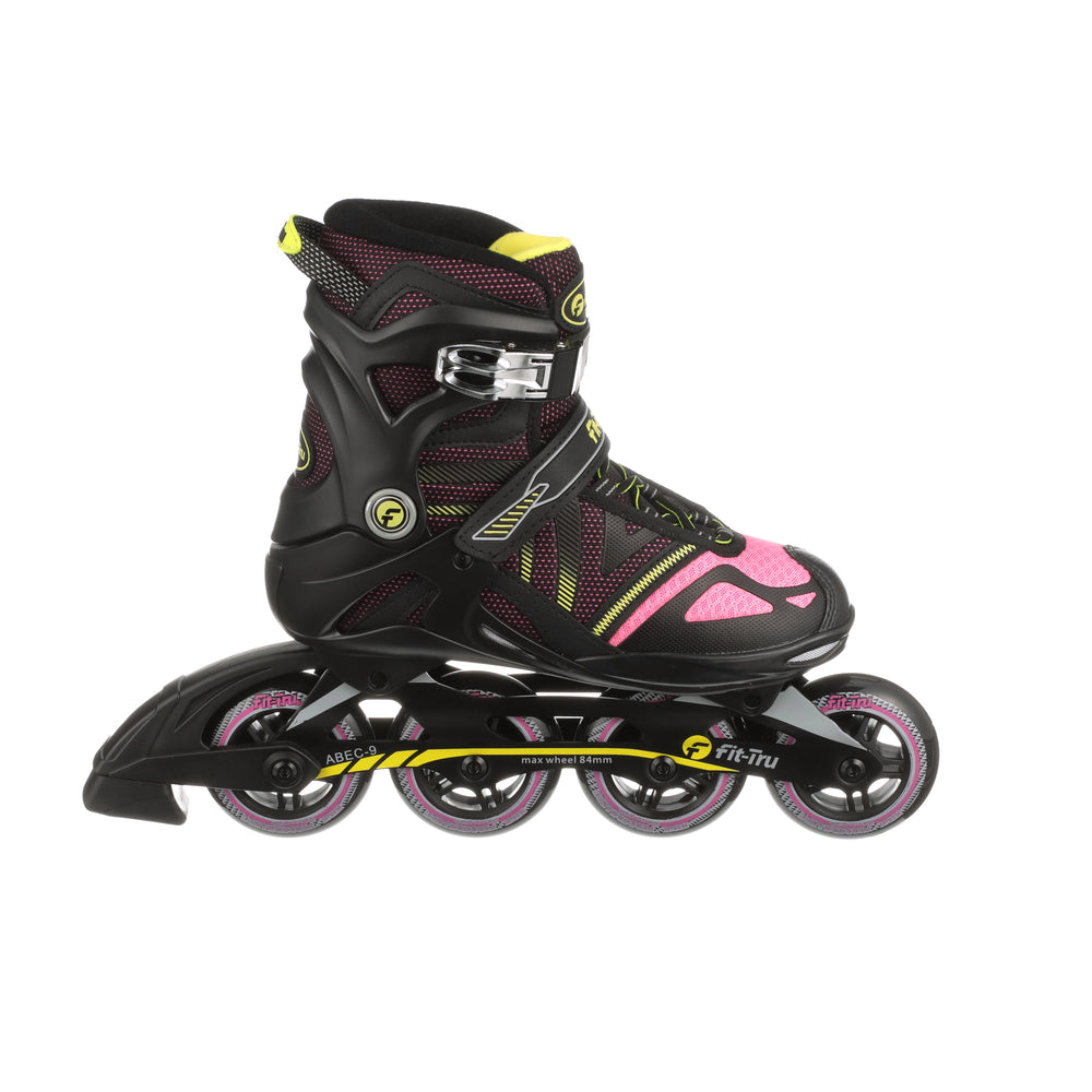 Fit-Tru Cruze 84 Pink Womens Inline Skates - 10
