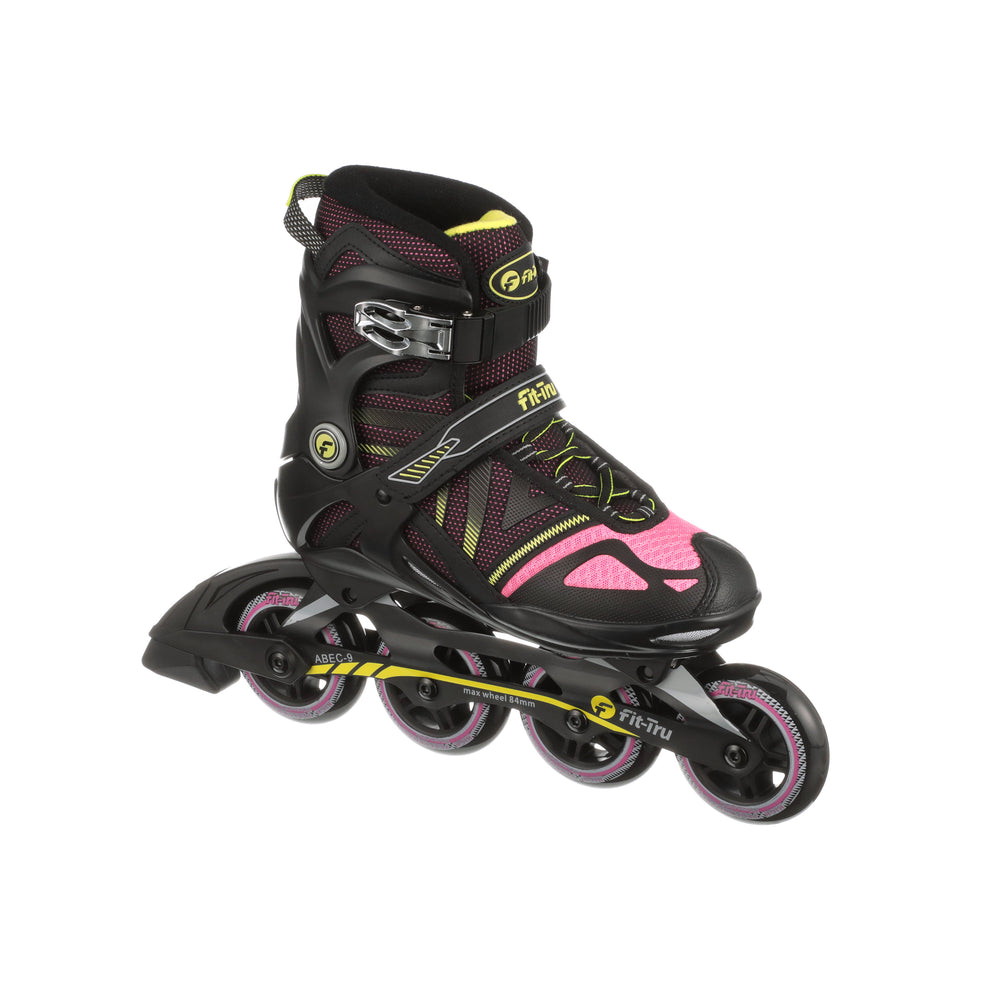 Fit-Tru Cruze 84 Pink Womens Inline Skates - 12