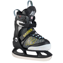 Load image into Gallery viewer, K2 Raider Beam Boys Adjustable Ice Skates - Gray/Yellow/8-12
                        
                       - 1