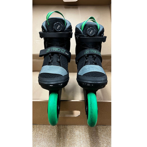 USED K2 Trio LT 100 BOA M Urban Inline Sk 34298 - Black/Green/14.0