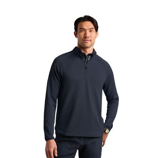 Rhone Founder's Quarter-Zip Mens Golf Pullover - True Navy/XL