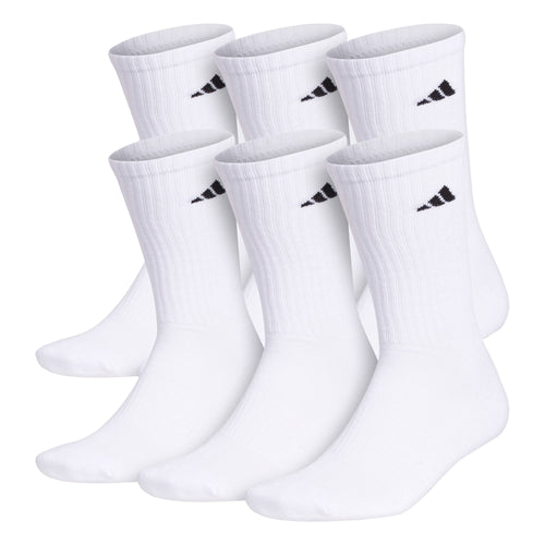 Adidas Athletic Cushioned Mens Crew Socks 6-Pack - 2