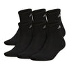 Adidas Athletic Cushioned Mens Quarter Socks 6-Pack