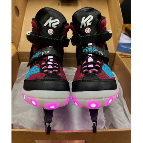 K2 Marlee Beam Girls Adjustable Ice Skates - Lightly Used - 2