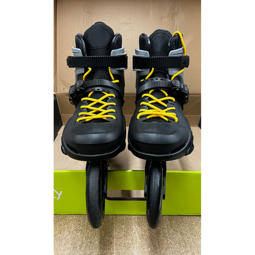 USED Rollerblade RB 110 Uni Urban Inline Sk 35922 - Blk/Saffron Yel/14.0