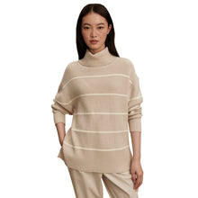 Load image into Gallery viewer, Varley Hamish Stitch Knit Womens Sweater - Silver Birch/M
                        
                       - 1