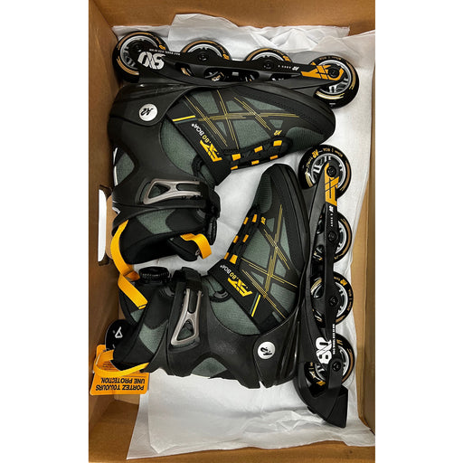 USED K2 F.I.T. 80 Boa Gray Mens Inline Skates