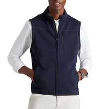 Load image into Gallery viewer, Rhone Fleece Mens Vest - True Navy Hthr/XL
                        
                       - 1