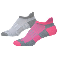 Load image into Gallery viewer, Brooks Ghost Midweight 2 Pack Unisex Running Socks - 045 OXF/PNK/OXF/M
                        
                       - 3
