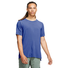 Load image into Gallery viewer, Nike Dri-FIT Yoga Mens Short Sleeve Training Shirt - ASTRON BLUE 430/XL
                        
                       - 1