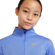Load image into Gallery viewer, Nike Run Girls Long Sleeve 1/2 Zip
                        
                       - 2