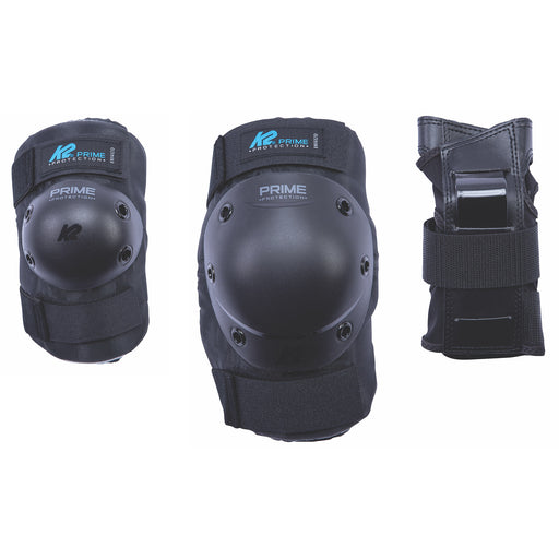 K2 Prime Womens Protective Gear - 3 Pack - Black/Blue/L