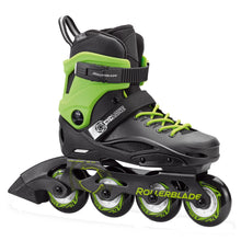 Load image into Gallery viewer, Rollerblade Cyclone Boys Adjustable Inline Skates - Black/Green/BOYS 6-7
                        
                       - 1