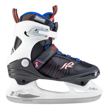 Load image into Gallery viewer, K2 Alexis Ice Boa BK WH BU Womens Ice Skates 2020 - Black/Wht/Blue/9.0
                        
                       - 1