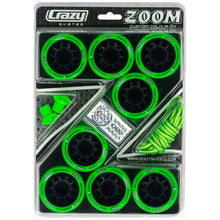 Load image into Gallery viewer, Crazy Skate Zoom Roller Skate Wheels - 8 Pack
                        
                       - 5