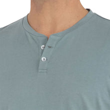
                        
                          Load image into Gallery viewer, Free Fly Heritage Sabal Green Mens SS Henley
                        
                       - 3