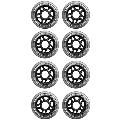 Rollerblade 80mm/82A Inline Skate Wheels 8-pack - Neutral