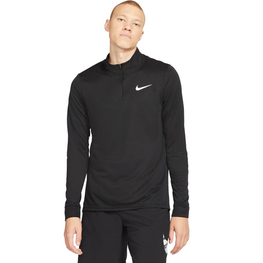 Nike Dri-FIT Superset Mens Training 1/4 Zip - BLACK 010/XXL
