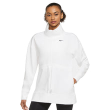 Load image into Gallery viewer, Nike Dri-FIT Get Fit Fleece Womens Train Pullover - WHITE 100/L
                        
                       - 3