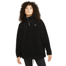 Load image into Gallery viewer, Nike Therma-FIT Cozy Womens Training 1/2 Zip - Black/XL
                        
                       - 1