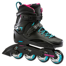 Load image into Gallery viewer, Rollerblade RB Cruiser Womens Urban Inline Skates - Black/Aqua/10.0
                        
                       - 1
