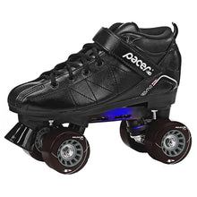 
                        
                          Load image into Gallery viewer, Pacer Revive Lite Up Unisex Roller Skates - Black/M06 / W08
                        
                       - 1