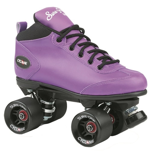 Sure Grip Cyclone Unisex Roller Skates - Purple/M6 / W8