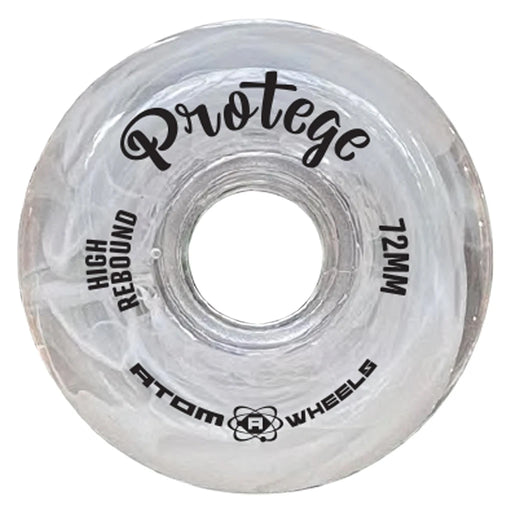 Jackson Atom Protege High Rebond Inline Wheels 6pk - Cloud White Wh/72 MM