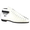 Riedell 122 White Unisex Roller Skate Boot