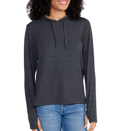 Free Fly Bamboo Flex Womens Hoodie - HTHR BLACK 305/L