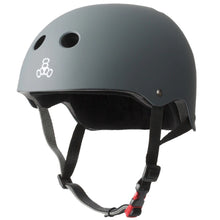 Load image into Gallery viewer, Triple Eight Certified Sweatsaver Carbon Helmet - Carbon Rubber/L/XL
                        
                       - 1