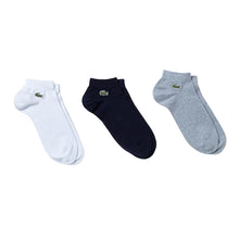 Load image into Gallery viewer, Lacoste Core Performance Low Unisex Socks - Gray/White/Navy/M
                        
                       - 1