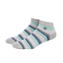 Load image into Gallery viewer, Cuater by TravisMathew Cool Cavern Ankle Socks - Heather Sleet/One Size
                        
                       - 1