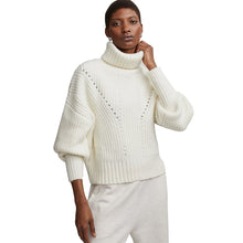 
                        
                          Load image into Gallery viewer, Varley Rogan Cropped Knit Womens Sweater - Egret/M
                        
                       - 1