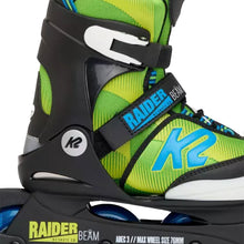 
                        
                          Load image into Gallery viewer, K2 Raider Beam Boys Adjustable Inline Skates
                        
                       - 3