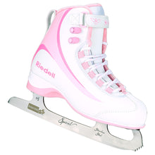 
                        
                          Load image into Gallery viewer, Riedell Soar Girls Figure Skates 30993 - 1.0/Pink/White/M
                        
                       - 1