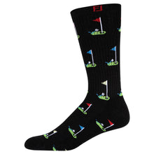 Load image into Gallery viewer, FootJoy ProDry Fashion Crew Mens Socks - BLACK 997
                        
                       - 3