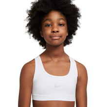 Load image into Gallery viewer, Nike Classic 1 Girls Sports Bra - 100 WHITE/L
                        
                       - 3