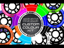 Load and play video in Gallery viewer, Crazy Skate Zoom Custom Colour Kit Roller Skate Wheels - 8 Pack
                        
                       - 3