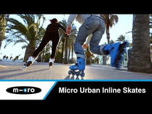 Load and play video in Gallery viewer, Micro Mt-Plus Blue Unisex Urban Skates (Display Model - Out of Box)
                        
                       - 2