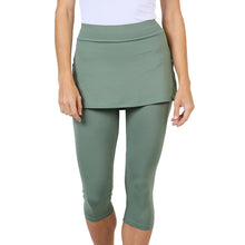
                        
                          Load image into Gallery viewer, Sofibella Abaza WMNS Tennis Skirt w/Capri Leggings - Army/2X
                        
                       - 1