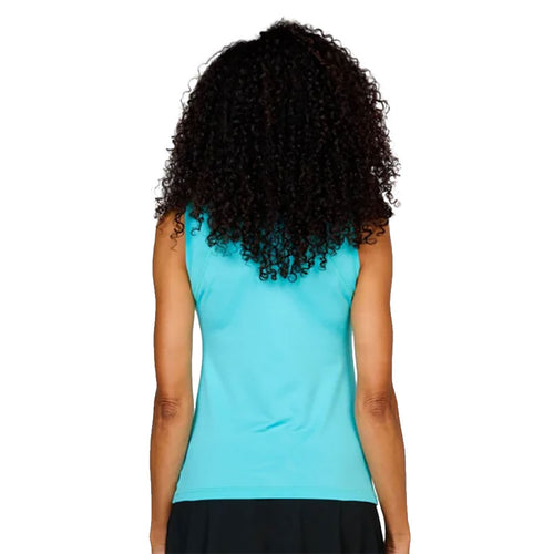 Sofibella UV Colors Womens Sleeveless Tennis Shirt - 2