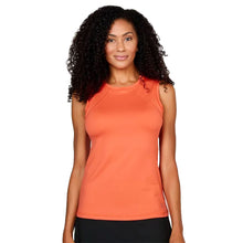
                        
                          Load image into Gallery viewer, Sofibella UV Colors Womens Sleeveless Tennis Shirt - Nectarine/2X
                        
                       - 28