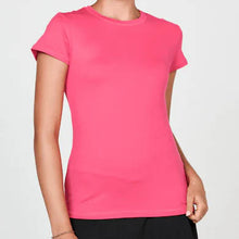 
                        
                          Load image into Gallery viewer, Sofibella UV Colors SS Womens Tennis Shirt
                        
                       - 3