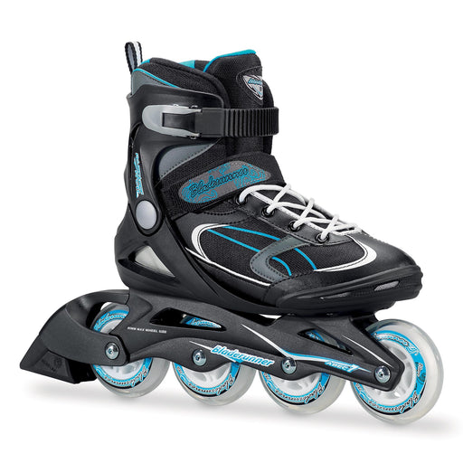 Bladerunner Advantage Pro XT Womens Inline Skates1 - Black/Lt Blue/9.0