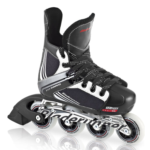 Rollerblade Dynamo Adj Boys Hockey Skates 2020 - Black/Red/4-7
