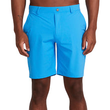 
                        
                          Load image into Gallery viewer, Redvanly Hanover 9 Inch Mens Pull-On Golf Shorts - Malibu Blue/XXL
                        
                       - 30